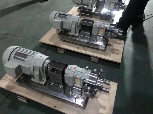 保溫(wen)不鏽鋼轉子泵(bèng)